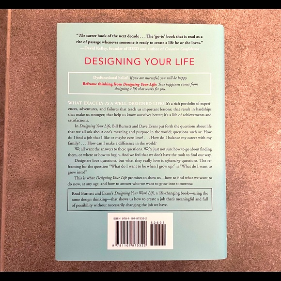 BRAND NEW #1 New York Times Bestseller “DESIGNING YOUR LIFE” HARD COVER BOOK - Picture 3 of 6